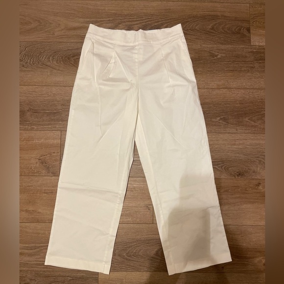 J. McLaughlin Hilla Pant Women's White Size Medium - Picture 2 of 4